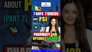 Pharmacy Job in Foreign Country | Pharmacy Salary💸 #shorts #viral #psiexam #psi #pharmacyabroad