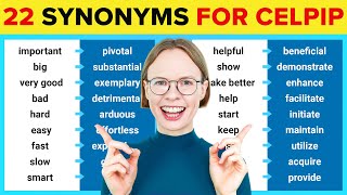 22 Advanced CELPIP Vocabulary Synonyms for CLB 10+
