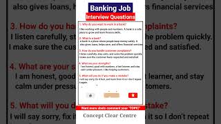 Banking Job Interview Questions and Answers to ace your Dream Job