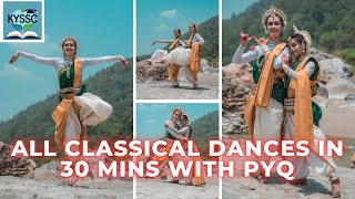 All Classical Dances of India for SSC Exams | Complete Guide with PYQs (Previous Year Questions)