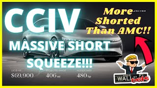 CCIV Short Squeeze!! 🚀🚀 | Higher Short Interest Than AMC!!
