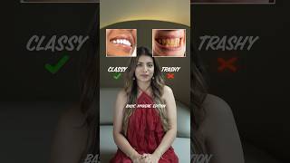 Classy vs Trashy basic hygiene edition #basichygiene #selfcare #dressbetterwithlakshita #grooming