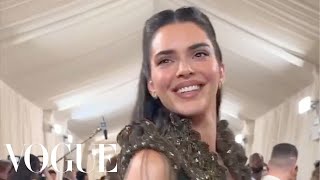 Kendall Wears 1999 Givenchy to Met Gala, 25 Years Later