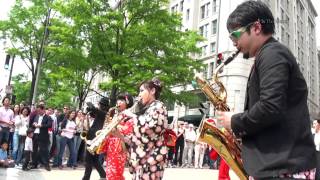 全米桜祭り2012（at FBI前）「イン・ザ・ムード」HIBI★Chazz-K
