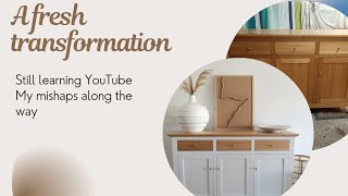 "How to UPCYCLE A SIDEBOARD" with PORTERS PAINT