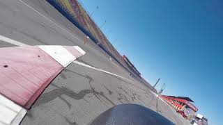 Early session A group rear view Fontana Fasttrack A group 10-25-2019