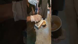 #Coffee, latte art paper cup