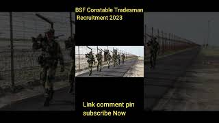 BSF Constable Tradesman Recruitment 2023- Apply Now #bsf #bsfbharti2023 #armyjob2023 #bsfjobs