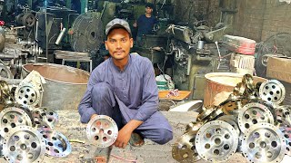 Amazing Manufacturing Process Of Making Tractor Clutch Plates In A Local Factory || Mass Production