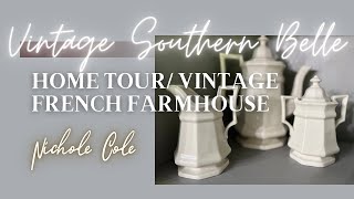 Cozy Home Tour/ French Farmhouse Style/Vintage Decor