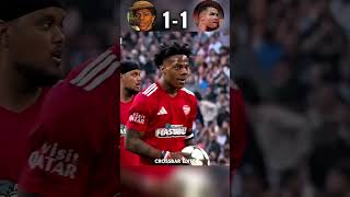 Ronaldo VS Ishowspeed Intense Thriller Match 😳 ☠️ #footballshorts #football #shorts