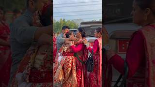 Brother and sister emontional wedding bidai#weddingmoments#weddingbidai#shortswedding🇳🇵
