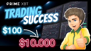 How to Trading Success $100 upto $10.000 I Tinycoinfbc