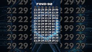 EASY Way to Boost Your IQ with This Brain Teaser! #shorts
