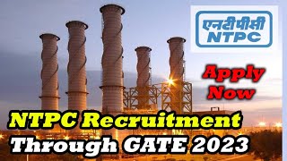 NTPC RECRUITMENT GATE 2023 NTPCJOBS2023 #NTPC #jobs #recuitment2023 #gate #