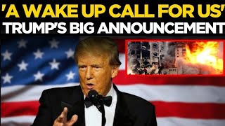 LIVE | Trump Latest News Live | Donald Trump Makes Big Announcement | US News | Trump Speech