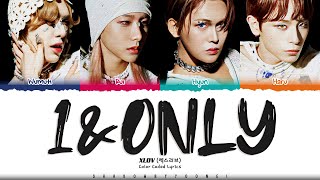 XLOV '1&Only' Lyrics (엑스러브 1&Only 가사) [Color Coded Han_Rom_Eng] | ShadowByYoongi