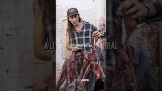 Would you wear this flannel???  #interview #publicinterview #thriftlife #fashion