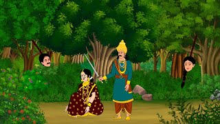 अनाथ लड़की की किस्मत | Cartoon story । Hindi story | Hindi Moral Stories | Cartoon Kahaniyan