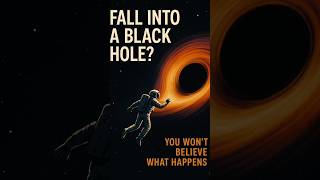What Really Happens If You Fall Into a Black Hole? #BlackHole #Spac#Astrophysics  #ShortsExplained