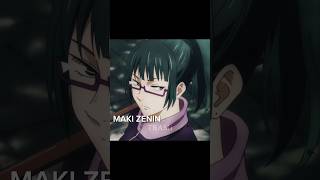 JUJUTSU KAISEN [ MAKI ] EDIT (spoilers)