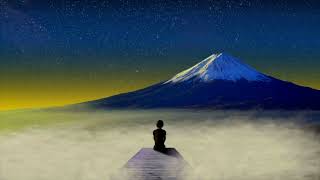 1 Hour of Soothing Mountain Views with Rain, Thunder and calming Piano | Zen Space Originals