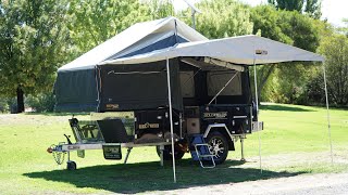 Black Panther. Perfect weekender camper trailer.
