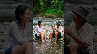 📸 Capturing Pure Happiness 😄🌼 #ForestRelaxation #NatureHealing #PeacefulForest #RelaxInNature