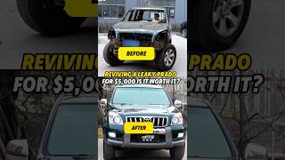 REVIVING A LEAKY PRADO FOR 💵5,000 IS IT WORTH IT? #prado #toyotaaqua #diy #carproject