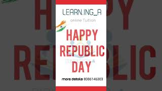 Happy Republic Day #education #kozhikode #kerala #onlinetuitionclasses #school #quotes #republicday