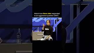 Steve Jobs responded to Aggressive Question | PopShorts #popshorts