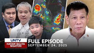 UNTV: Hataw Balita Ngayon | September 24, 2025