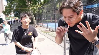 BLAZINTHEASIAN - DISABLED ATTEMPTS 5 BLINKERS IN A ROW! 