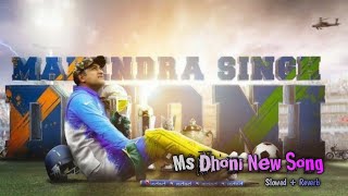 Ms Dhoni New song 🥳🎵 #dhoni #dhonisong #msdhoni #song #vibe #cricketlover #slowedandreverb