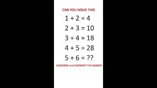Can you solve this ?
