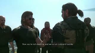 If David Hayter Voiced Big Boss in MGSV ("I'm already a demon" Cutscene)