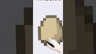 Minecraft vs Realism | Egg #minecraft #vr #drawing #painting #art #minecraftrealistic