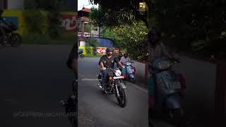 Tovino Thomas 28 year old Royal Enfield back@TovinoThomasFansClub