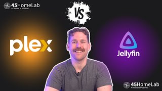 45HomeLab - Plex vs Jellyfin: Which Should YOU Choose?