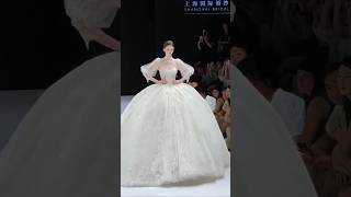 This Wedding Dress Looks Straight Out of a Fantasy | #shorts
