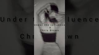 under the influence x Chris Brown ... #instagram  #life #bts #chris#undertheinfluence #music  #power