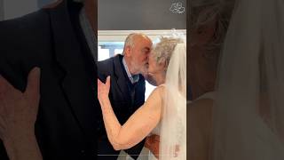 His priceless reaction to my wedding dress 🥰🥰🥰#foryou #love #happy #weddingdress