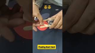 Plastic Bottle Se Floating Boat 🛶 #youtubeshorts #shortsexperiment #funwithscience