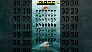 💡🤔Can You Spot The Number? #FindTheHiddenNumber #quiz #findthedifference