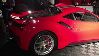 Ferrari 488 Pista exhaust start up!