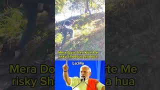 JAB DOST TRECK KRTE ME RISKY SHORTCUT LELE #trendingshorts #funny #lovetraveling #travelblog