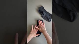 KonMari method - How to fold socks