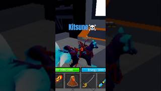 Kitsune👀🤯💀☠️ #gaming #roblox #bloxfruits #1millionstatus #70subs 🔥?