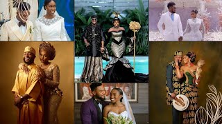 NIGERIAN CELEBRITY WEDDINGS 2024:GLAM, LOVE AND LUXURY -/FROM DAVIDO TO SHARON Ooja.#Nigerianwedding