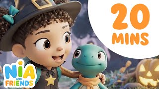 Halloween Songs for Kids | Trick-or-Treat, Pumpkins & Ghosts | Best HALLOWEEN Background Music 2025